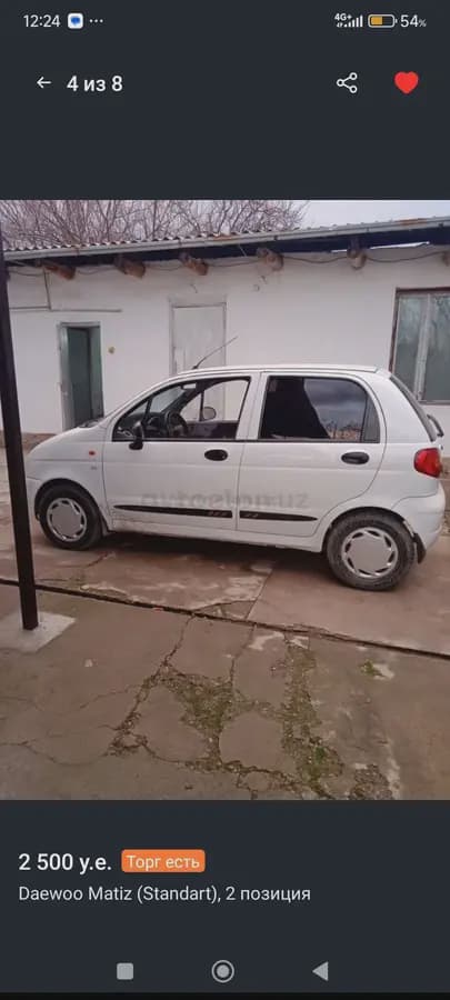 Daewoo Matiz (Standart), 3 позиция 2004 — 3