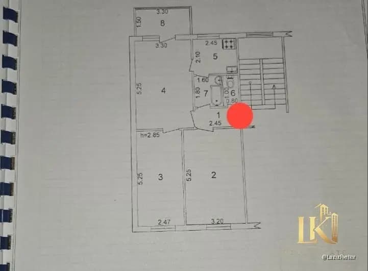 #9800 Продаётся: 🏠🏠🏠🏠🏠 Мирзо-Улугбекский р-н метро Буюк Ипак Йули (Максима Горького) Улица Сайрам Ор — 1