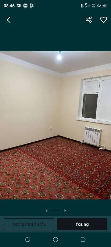 Kvartira sotiladi termiz shahar sohil bo'yi mahallasi 17 maktab va bog'cha oldida — 1