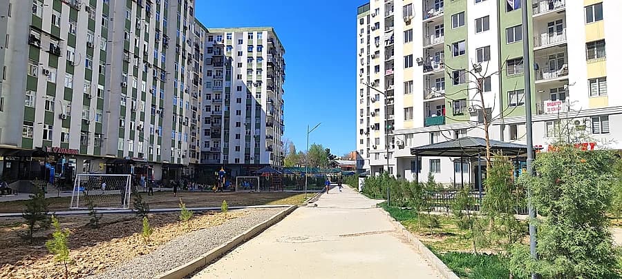 Сергели | Метро Чештепа | Новостройка | можно под Нежилое | 3-комнатная квартира 84м² — 1