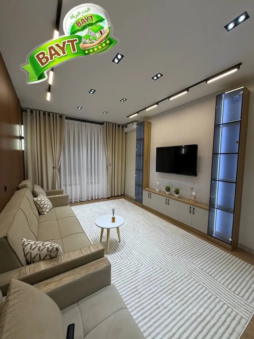 | НОВОСТРОЙКА 65м²+ Балкон ЕВРОРЕМОНТ меб+тех АКТЕПА СОХИЛ БУЙИ — 1