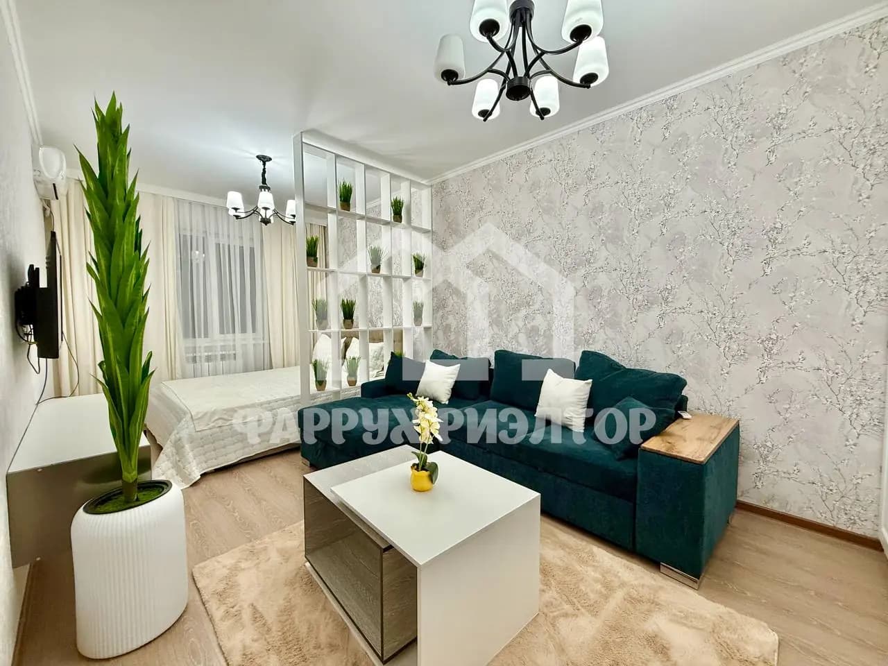 Продаётся 1 комнатная квартира ЖК Greenpark Махтумкули ул Яшнабадский район — 1