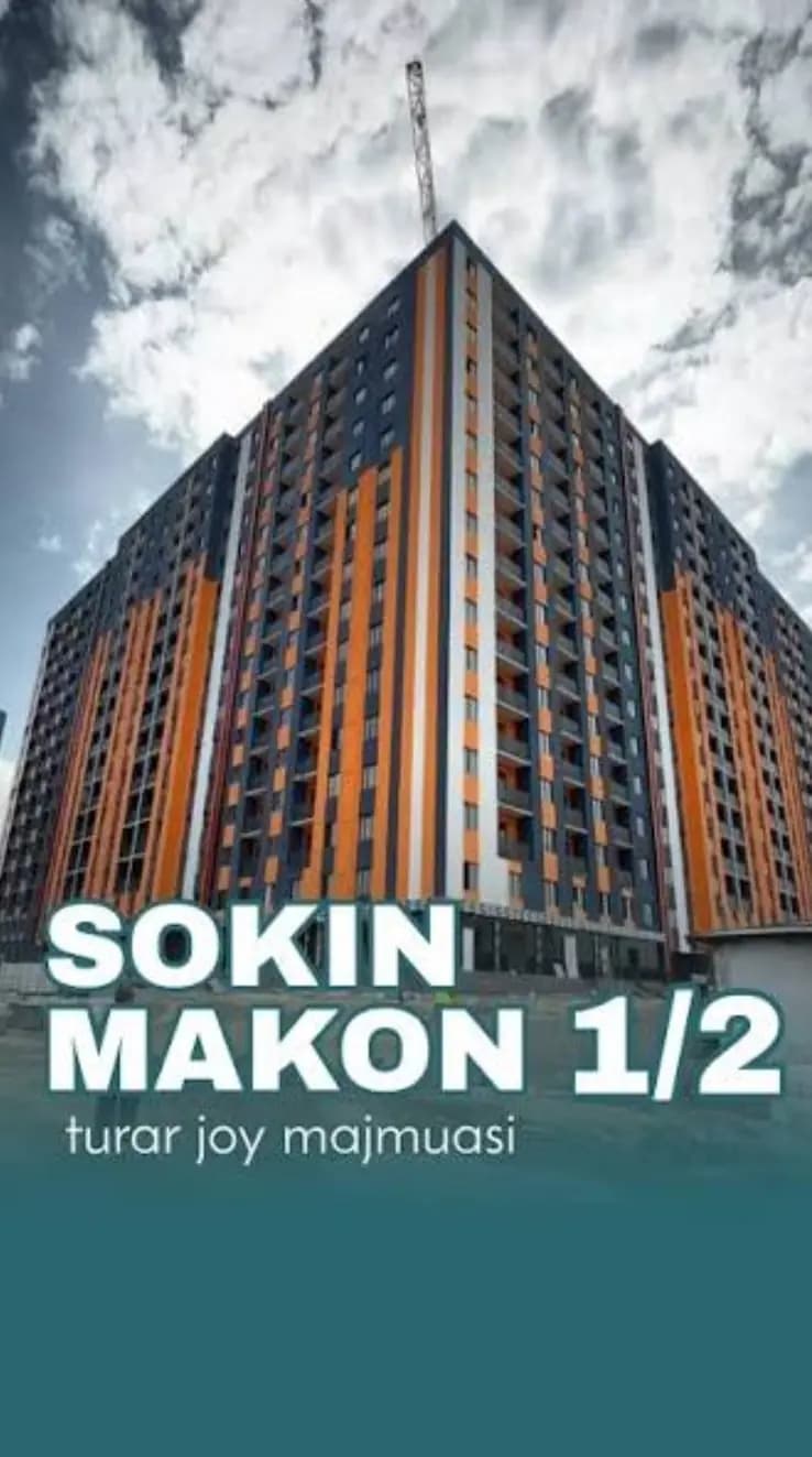 Sergeli Sokin Makon 1/10/16 SUBSIDYA 40kv.m — 1