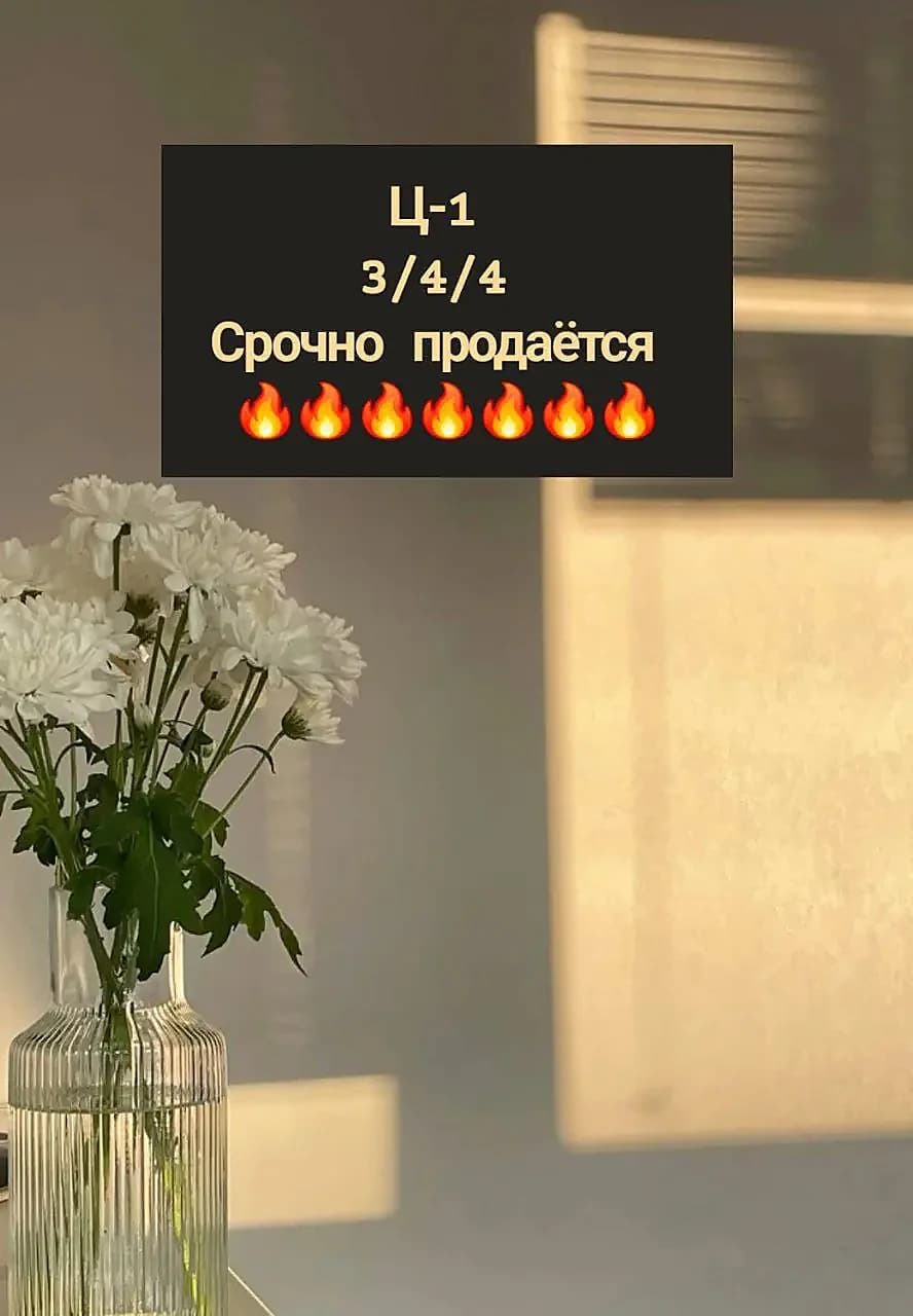 Ц-1 Ориентир Библиотека 3/4/4 СРОЧНО 80М² — 1