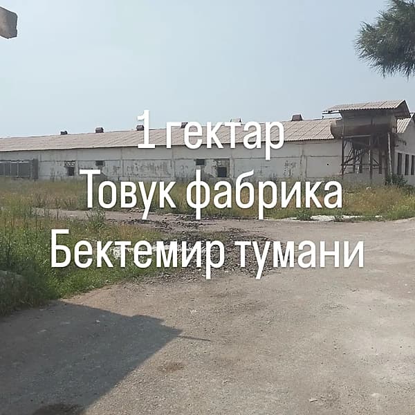 1 гектар Товук фабрика Бектемир тумани — 1