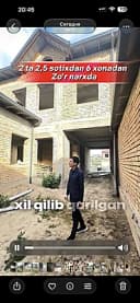 2,5 sotix 6 xona Uzumzor uy hovli Arzon