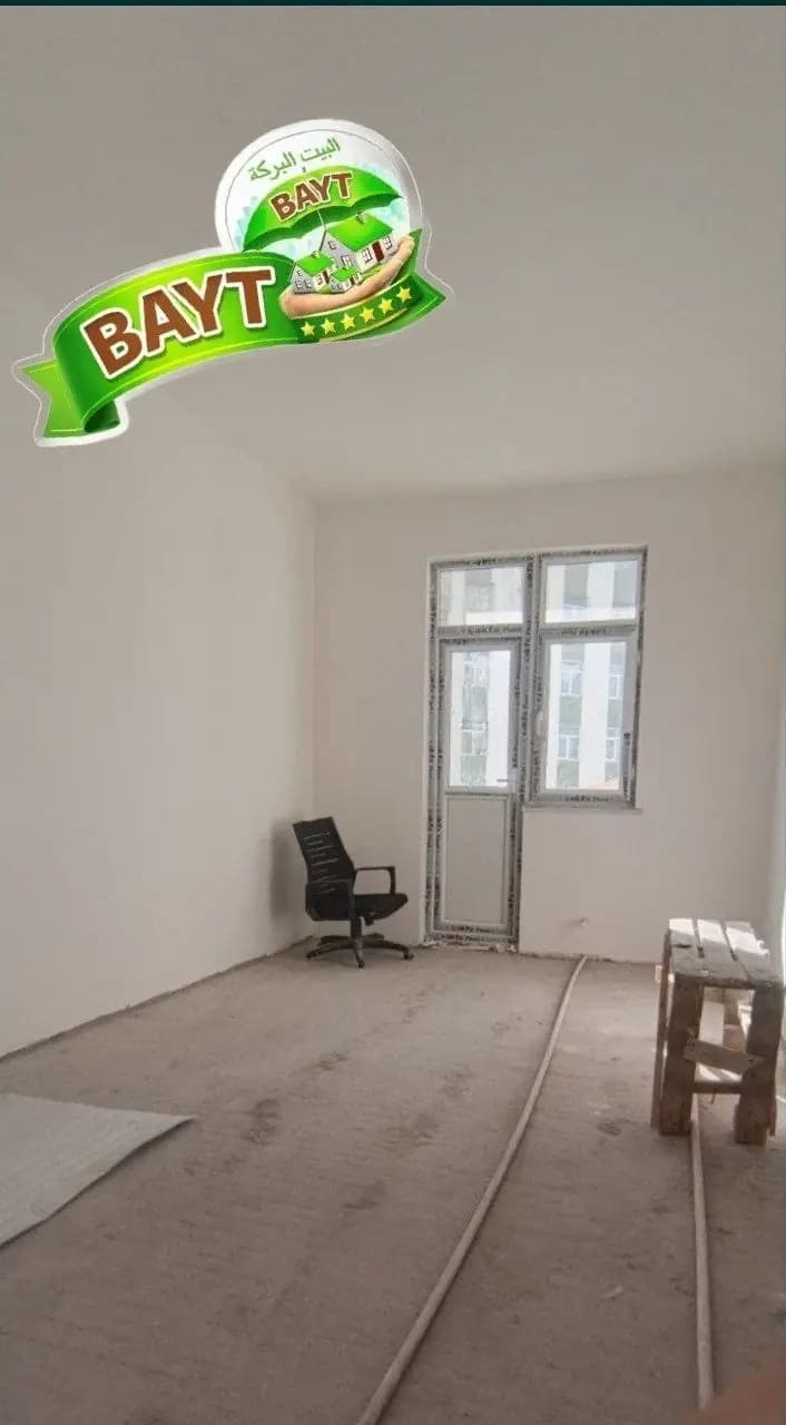 НОВОСТРОЙКА 2/8/17 Беловая Коробка 55м² Разделка МЕТРО ЧОШТЕПА Сергели, Продаётся- — 1