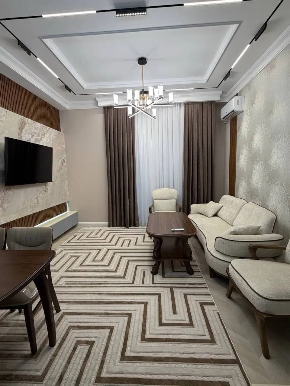 Аренда квартира:    #Мирабадский районОриентир:  Mirabad Avenue#3Хкомн  3/7/7Квадратура - 58м2 — 1