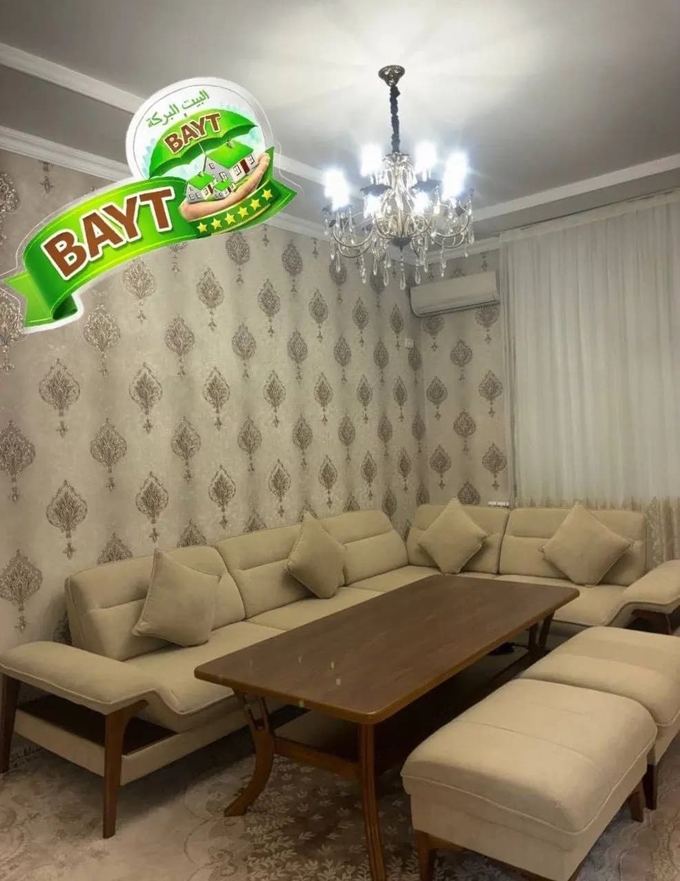 2х ком Сергели 8 Новостройка,Эко Сергели,Площадь:77м2 — 1