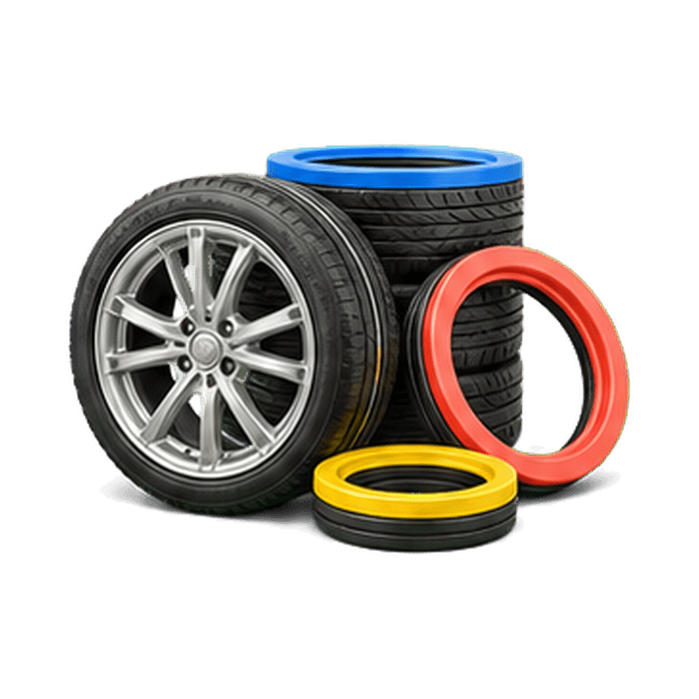 Car tires and rims