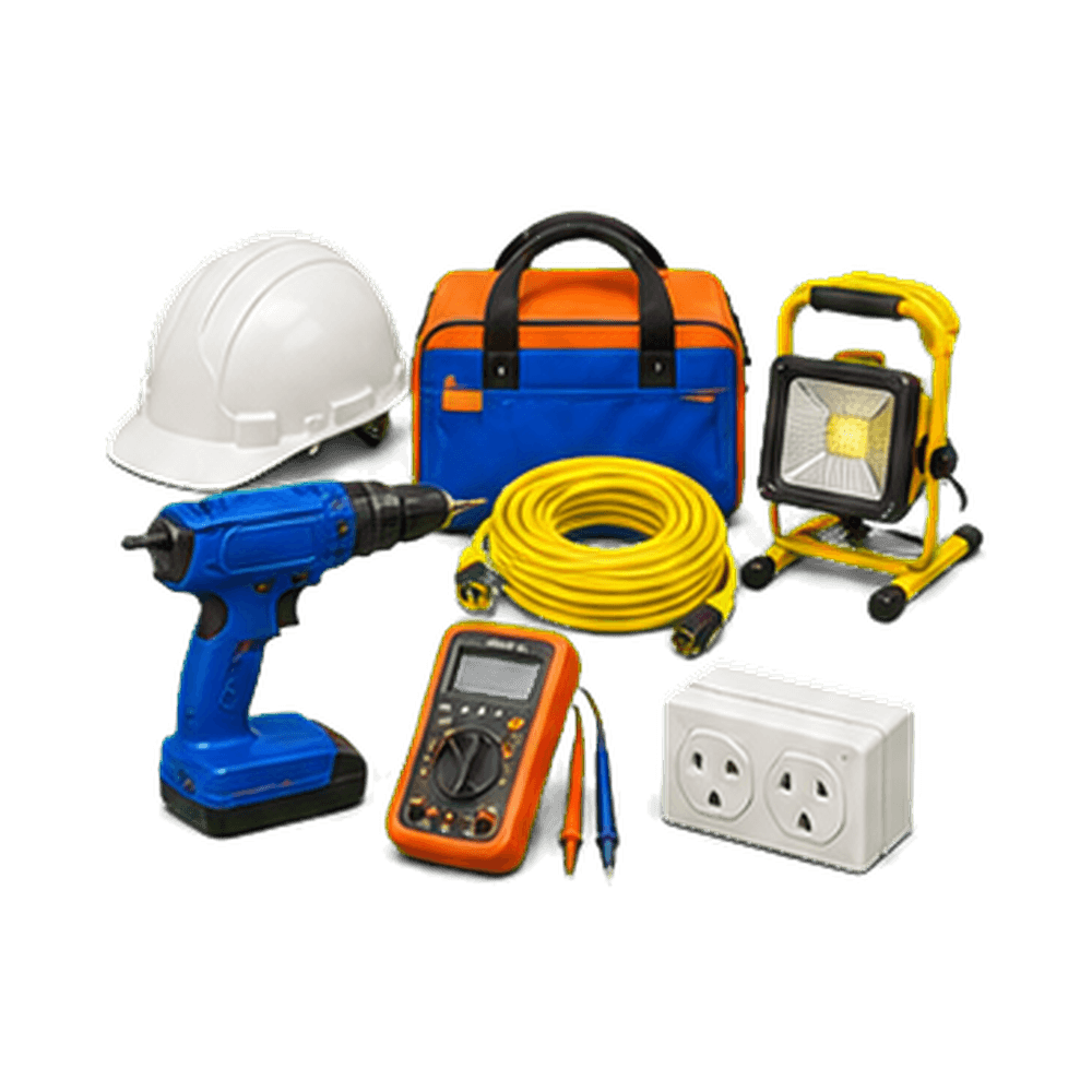 Construction tools and electrical equipment