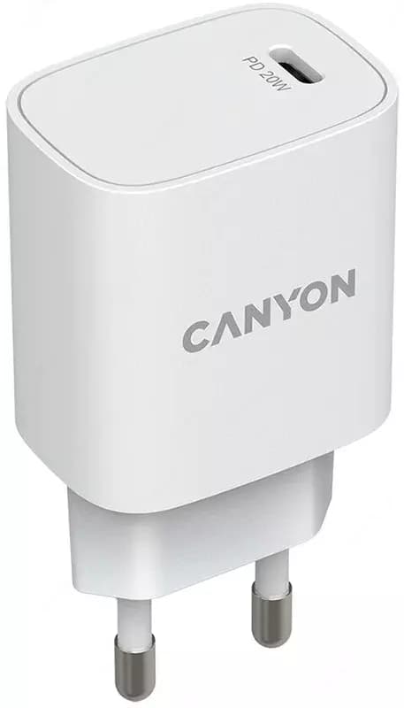 Сетевое зарядное устройство Canyon H20 — 1