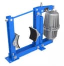 Тормоза колодочные в сборе с толкателем ТКГ-300