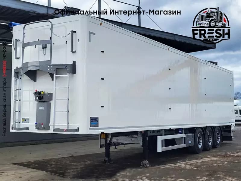 Полуприцеп подвижный пол Knapen K100 10MM 92m3 3 Assen — 1