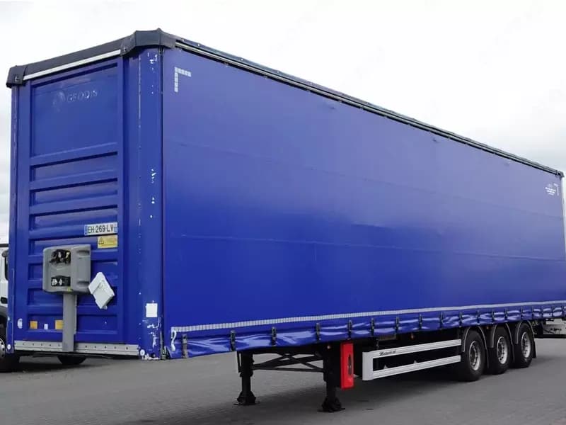 Полуприцепы Fruehauf Firanka / Mega / LOW Deck / Bardzo Mocna PODŁOGA Szyna-Deska — 1