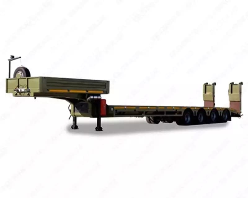 Полуприцеп тяжеловоз UzAutoTrailer 53 т — 1