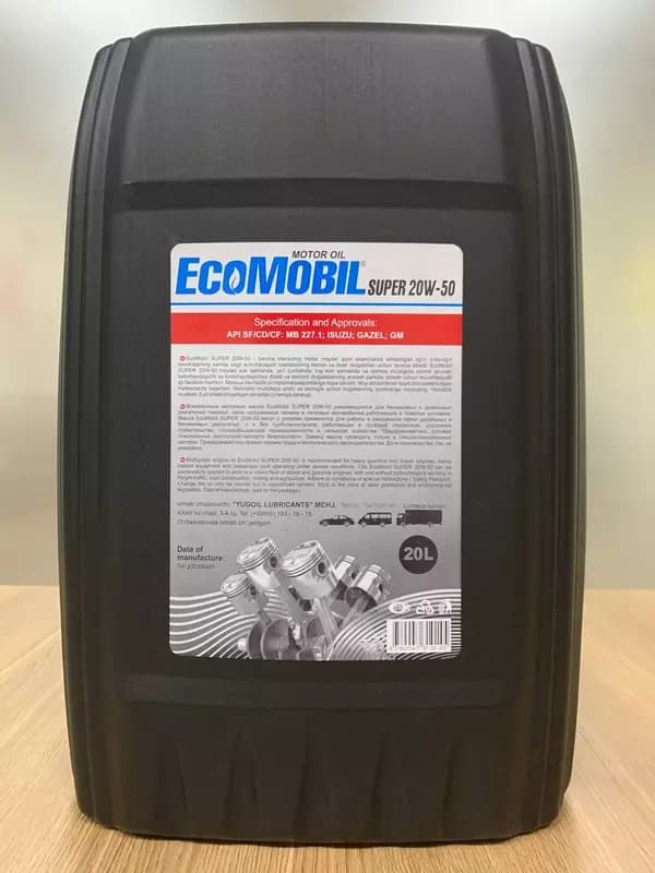 Моторное масло ECOMOBIL ”SUPER 20W-50” — 1