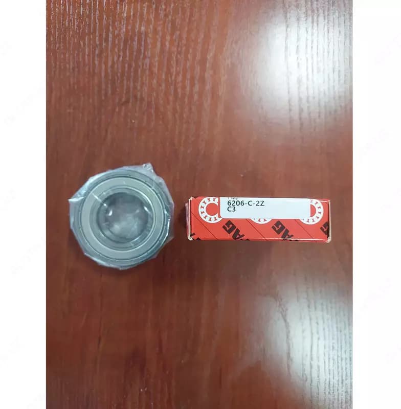Подшипник шариковый 6206 C 2Z C3 FAG — 1
