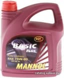 Моторное масло Mannol Basic Plus 75W-90 API GL 4+ 4л