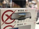 Зеркало с двухканальным видеорегистратором WIDE X3