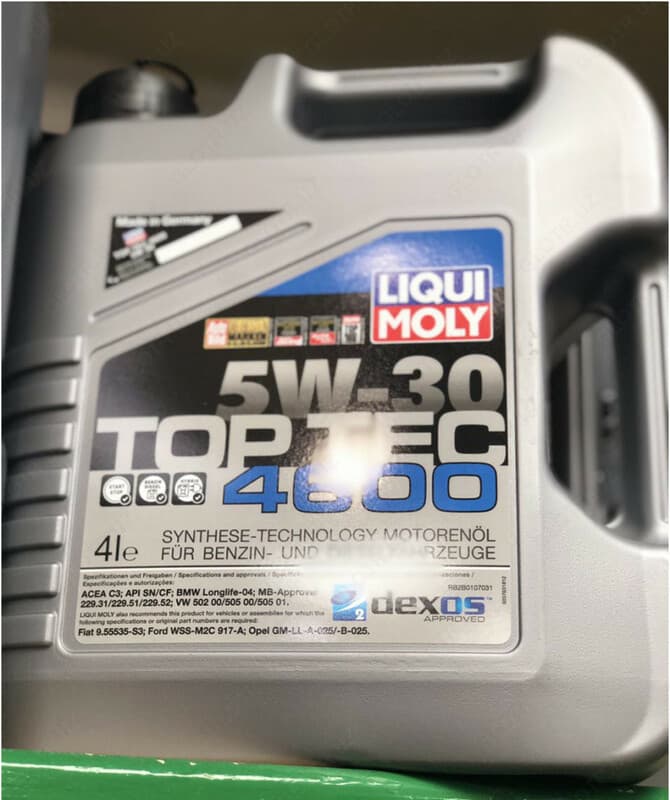 Моторное масло TOP TEC 5w-30 4600 Liqui Moly — 1