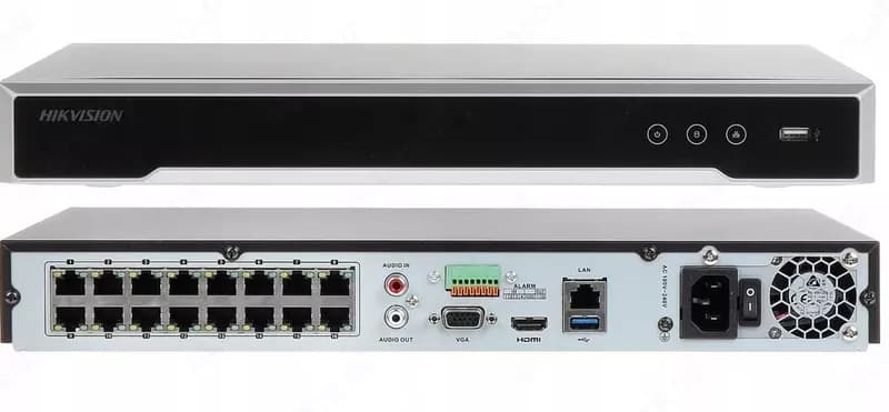 Сетевой видеорегистратор (NVR) DS-7616NI-K2/16P — 1