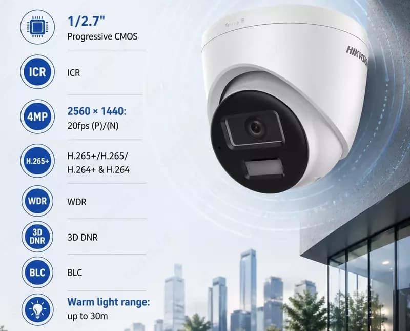 IP камера DS-2CD1347G0-L(2.8mm)(C)(O-STD) — 1