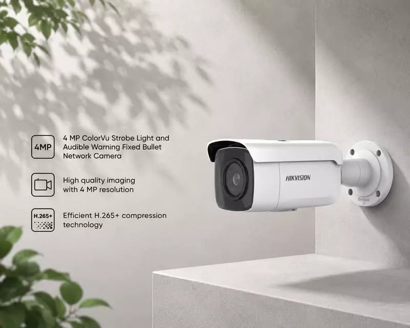 IP камера DS-2CD2T47G2-LSU/SL 4MM C — 1