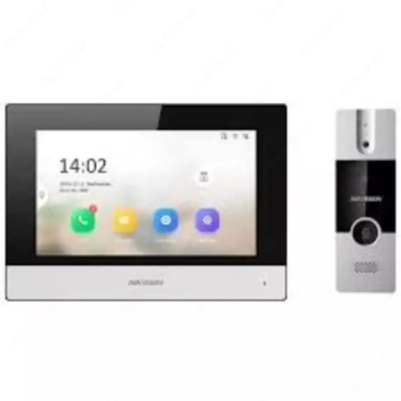 Комплект гибридного домофона DS-KIS302-P — 1