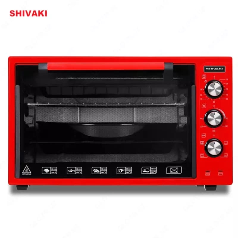 Мини печь Shivaki MD 3618L Красный/Красный Люкс — 1