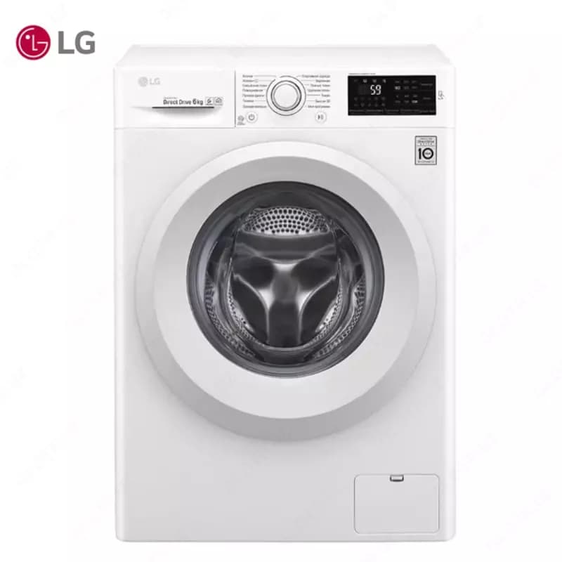 Стиральная машина автомат LG F2J5NS3W 6кг Белый — 1