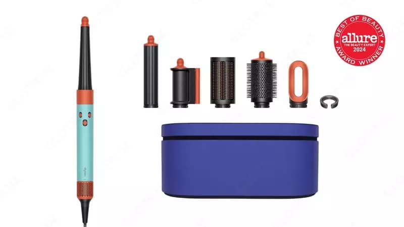 Новый мультистайлер и фен Dyson Airwrap id™ Straight+Wavy (Керамическая патина/Топаз) — 1