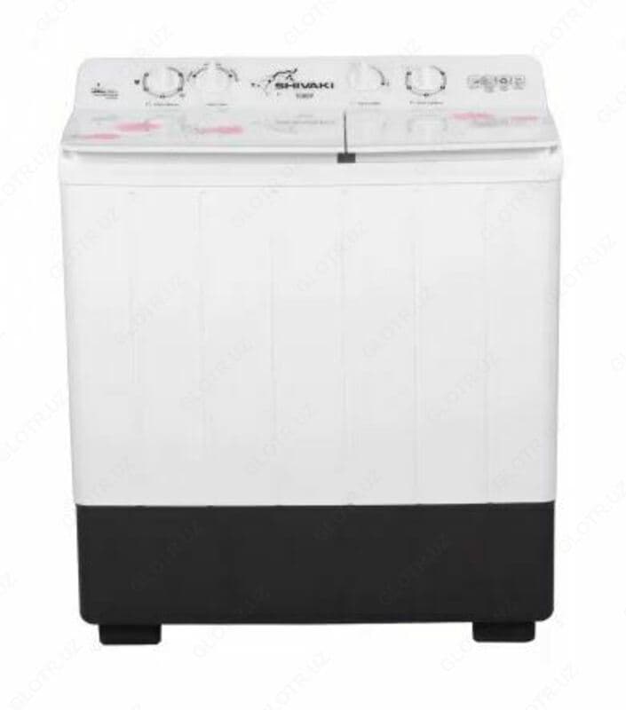 Стиральная машина Shivaki TG 80 P white-pink — 1