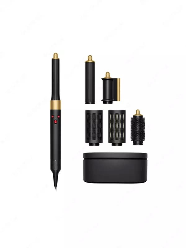 Мультистайлер и фен Dyson Airwrap™ Straight+Wavy Onyx gold — 1