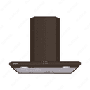 Кухонная вытяжка Shivaki 1160 Brown/Rapido