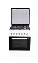Газовая плита ”PRЕMIER Mid BT60F-40VW” (Белая) 60 х 85 х 60 см