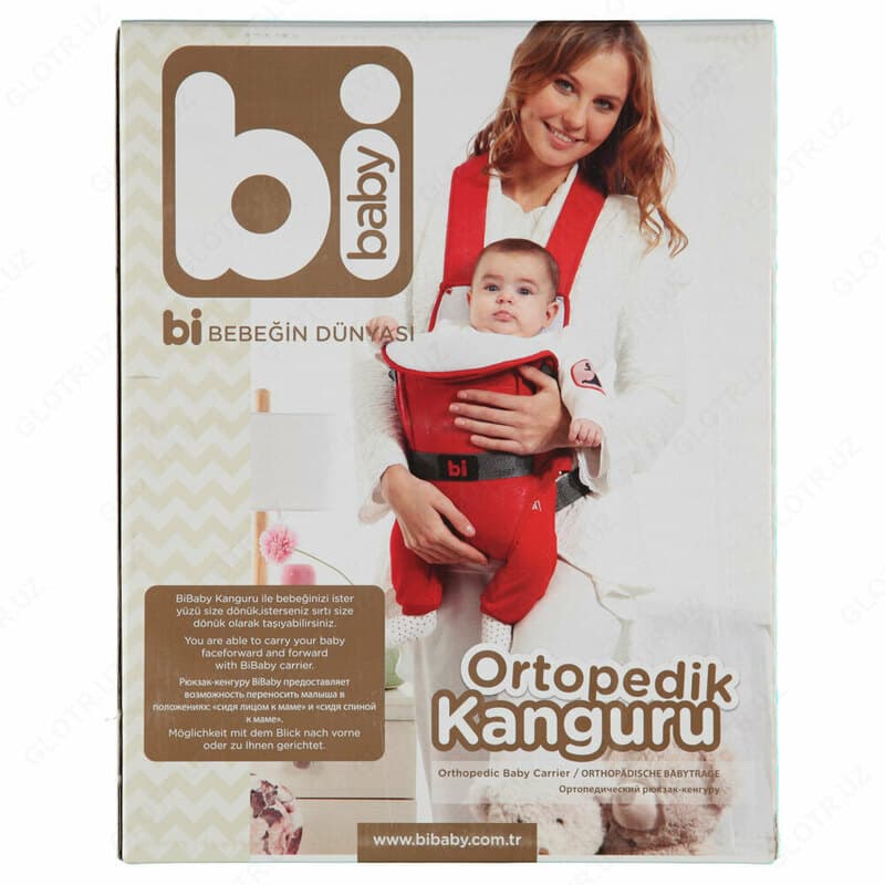 Ортопедический рюкзак-кенгуру BiBaby — 1