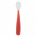 ПОСУДА ДЛЯ ДЕТЕЙ CHICCO SOFT SILICONE SPOON 6M+ RED