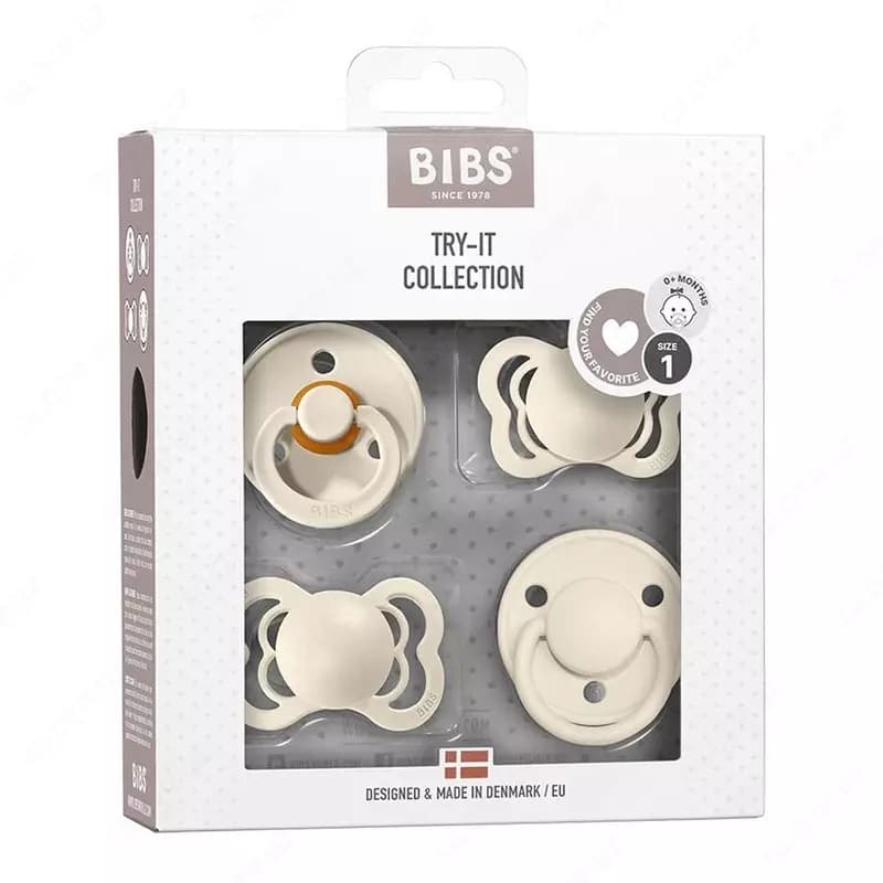 Набор пустышек BIBS Try-It Collection — 1