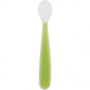 ПОСУДА ДЛЯ ДЕТЕЙ CHICCO SOFT SILICONE SPOON 6M+ GREEN