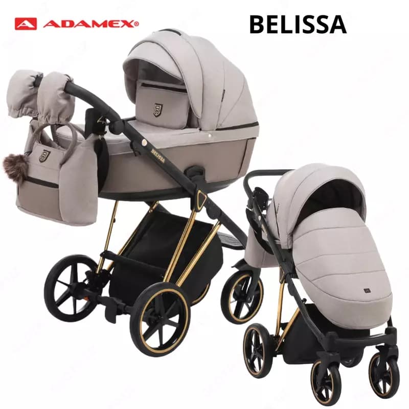 Коляска ADAMEX BELISSA 3 в 1 (Польша) — 1