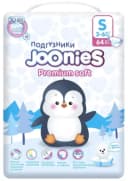 Joonies подгузники Premium Soft S (3-6 кг), 64 шт., белый