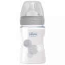 Бутылочка для кормления Well-Being GLASS Feeding Bottle150ml Slow Flow 0m+ Silicone, арт.CH28711-30