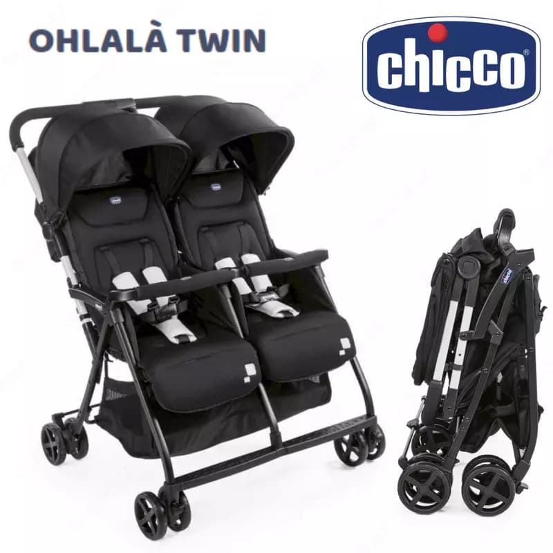 Коляска Chicco OHLALÀ TWIN - для двоих деток — 1