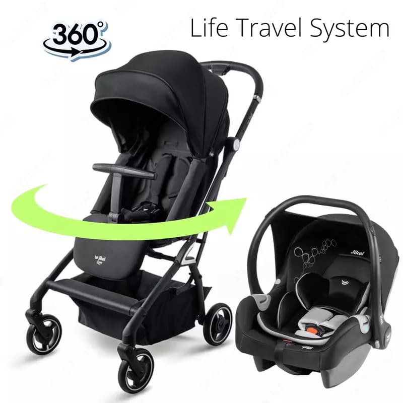 Компактная коляска Life 360 2 в 1 от французского бренда Jikel — 1