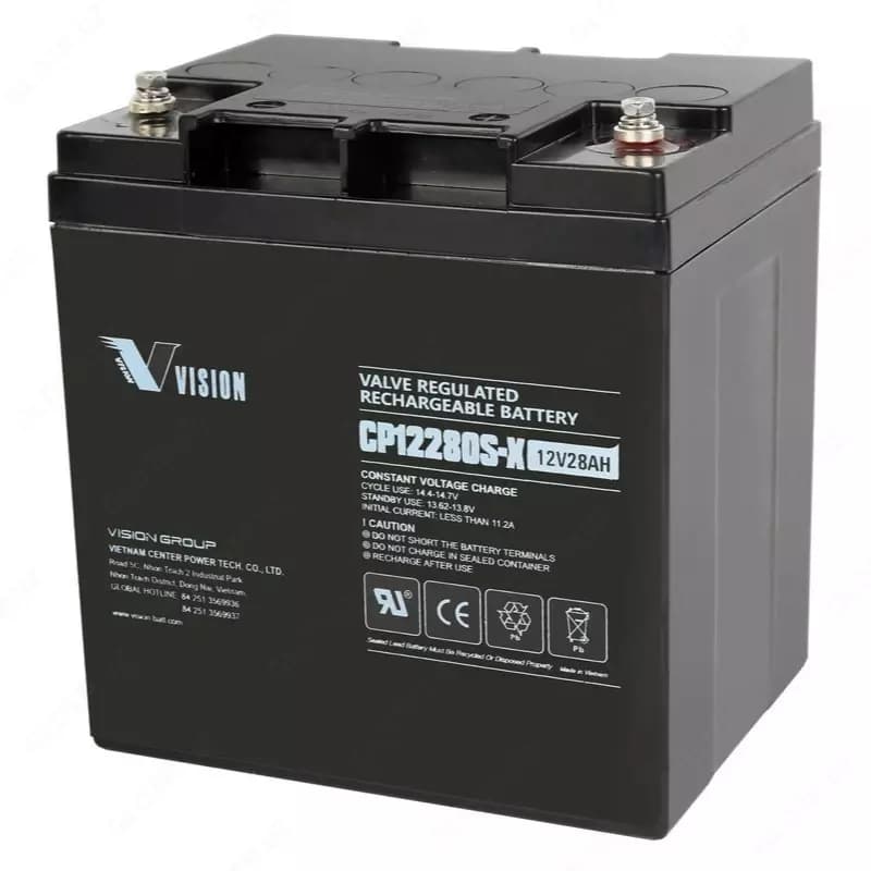 VISION CP12240E-X 12V 24AH — 1