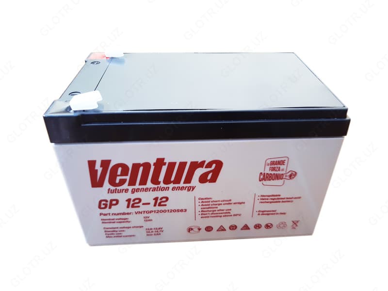 Аккумуляторная батарея Ventura 12Ah для ИБП (UPS) по технологии AGM — 1