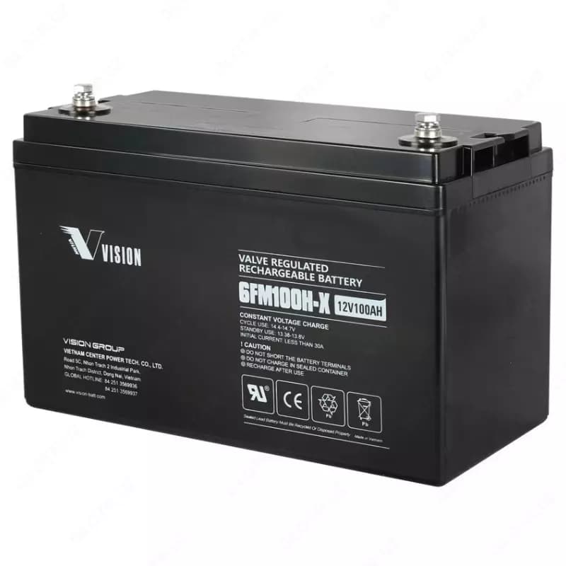 VISION 6FM100HX 100 AH 12V AGM — 1