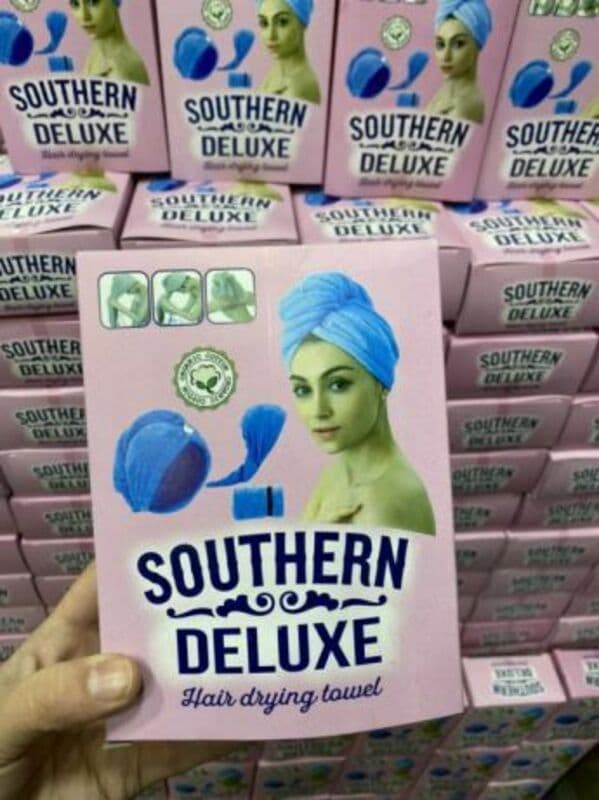 Полотенце-тюрбан Southern Deluxe — 1
