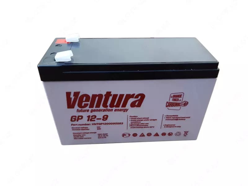 Аккумуляторная батарея Ventura 9Ah для ИБП (UPS) по технологии AGM — 1
